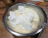 Foto del paso 8 de la receta Cheesecake Japonés con piña, mora, dátiles y salsa de caramelo!