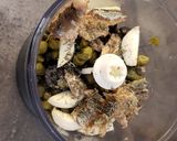 Une image de l'étape 3 de °Saumon en croûte de tapenade et légumes rôtis°.