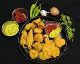 A picture of step 6 of Mix fritters (bhajiya).