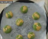 A picture of step 7 of Almond Pistachio Nankhatai.