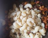 A picture of step 6 of Chilli Mushroom Pasta.