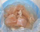 A picture of step 2 of Salty Fried Chicken.