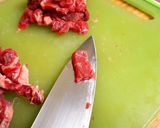 A picture of step 7 of Steak and Cactus Pasta.