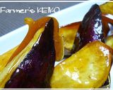 A picture of step 10 of [Farmhouse Recipe] Caramelized Hard Candy Coated Sweet Potatoes.
