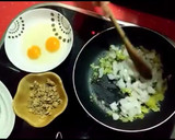 Foto del paso 1 de la receta: Tortilla de bacalao con decoración de berberechos