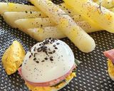 Une image de l'étape 4 de Asperges sauce Curry et Oeufs Burger.