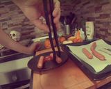 Foto del paso 4 de la receta: Dedos Amputados. Receta HALLOWEEN
