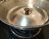 A picture of step 7 of Laal Saag.