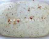 Foto langkah ke 6 dari resep Roti Tawar Bayam Kukus tanpa telur.