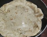 A picture of step 1 of Leftover Bhakri Chapati Fodni.
