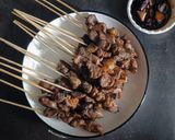 Foto langkah ke 7 dari resep Sate Kambing Bakar Teflon.