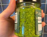 A picture of step 4 of Nutty Wild garlic pesto and feta pasta 🍝.