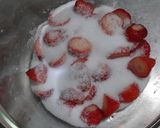 A picture of step 1 of Easy Strawberry Jam in a Microwave.