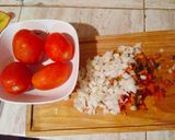 Foto del paso 1 de la receta: Súper fácil y deliciosa Sopa de tomate con papa 🍅🥔