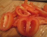 A picture of step 3 of Papaya Avocado and Tomato Salad.