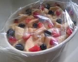 A picture of step 8 of Sweet Temptation! Microwaved Bread Pudding.