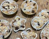 Foto langkah ke 5 dari resep Klapertart Gula Aren Nikmat.