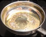 A picture of step 2 of Raw Mango Thokku.