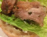 A picture of step 5 of Pan fried chicken with vinaigrette sauce. It's called 