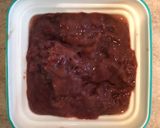 Foto langkah ke 3 dari resep MPASI 10 BulanTim[Kentang, Hati Sapi, Kacang Azuki & Caisim].