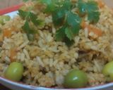 صورة لخطوة 1 من وصفة أرز بالخضار🥕🥔🍆🍅 وبالتونة🐋 في الفرن