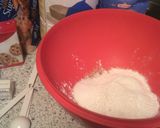A picture of step 1 of Chocolate chip nut cookies.