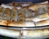 A picture of step 10 of arabic chicken n cheese sambosa.
