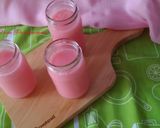 Foto langkah ke 3 dari resep Puding Pink Susu.