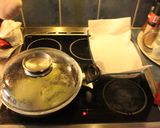 Foto del paso 6 de la receta: Bifes de garbanzos y berenjenas con Roque