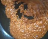 A picture of step 3 of Coconut Chikki.