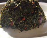 A picture of step 8 of Spinach salad.