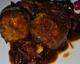 Foto del paso 8 de la receta: Albóndigas de espinacas en salsa de confit de pato