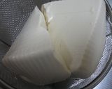 A picture of step 1 of Potato Tofu Kanten Cake.