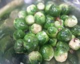 A picture of step 2 of Brussels Sprouts Balls.