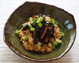 A picture of step 10 of Braised Hijiki Seaweed with Maple Syrup and Bacon.