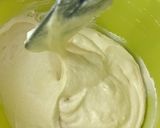 A picture of step 2 of Eggless Vanilla Choco Marble Muffins.