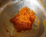 A picture of step 1 of Fried Eggplant with Miso and Melted Cheese.