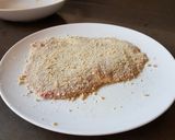 Foto del paso 3 de la receta Cachopo rápido con crema de queso y jamón