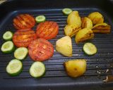 A picture of step 2 of Chatpaty Aloo.