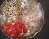 A picture of step 1 of Indian pear salad.