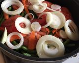 A picture of step 1 of Green Beans with Olive Oil.