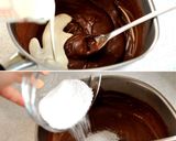 A picture of step 3 of Miroir Chocolat with Glacage.