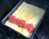 A picture of step 2 of Tarako Tamagoyaki for your Bento or Appetizer.