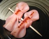 A picture of step 12 of Double Ham Ribbons For Charaben (Decorative Bentos).