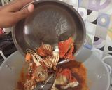 Foto langkah ke 5 dari resep Kepiting Saos Tiram (Pedas).