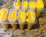 A picture of step 12 of Homemade Mango Pineapple Ice Cream.