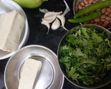 A picture of step 1 of Paneer Thecha.