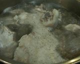 Hình bước làm 1 của món Canh xương hầm đu đủ 