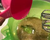 Foto del paso 3 de la receta: Queque de plátano, miel y jengibre