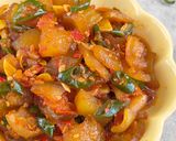 Foto langkah ke 6 dari resep Tumis Kikil Cabe Hijau.